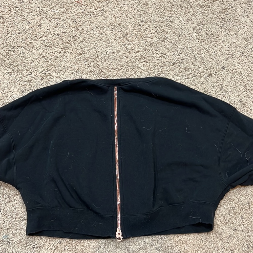 Nike air zip up cropped crewneck! - Picture 2 of 2